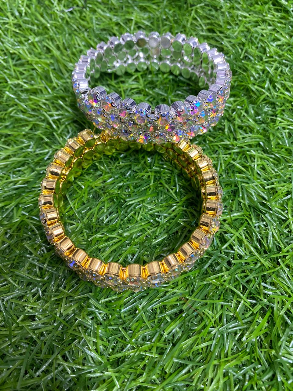 Luxury Beaded Crystal Stretch Bracelets – Elegant & Stylish Wristwear