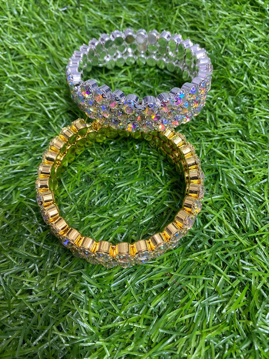 Luxury Beaded Crystal Stretch Bracelets – Elegant &amp; Stylish Wristwear