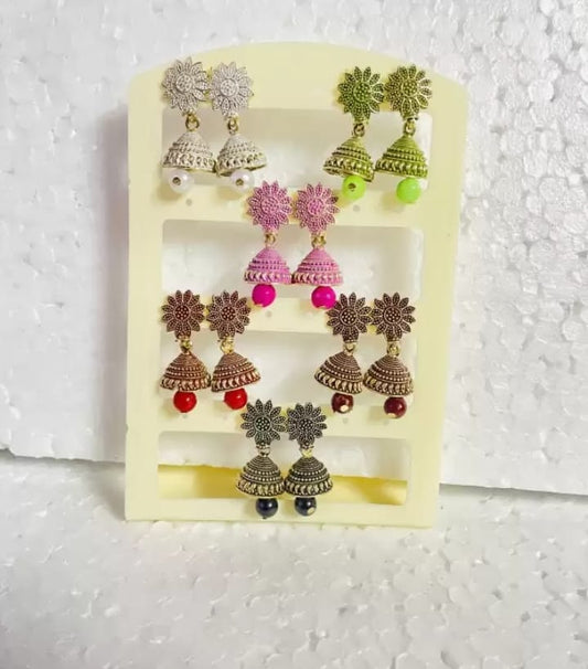 Focus on Whimsy and Unique Designs and colourful earrings&nbsp;